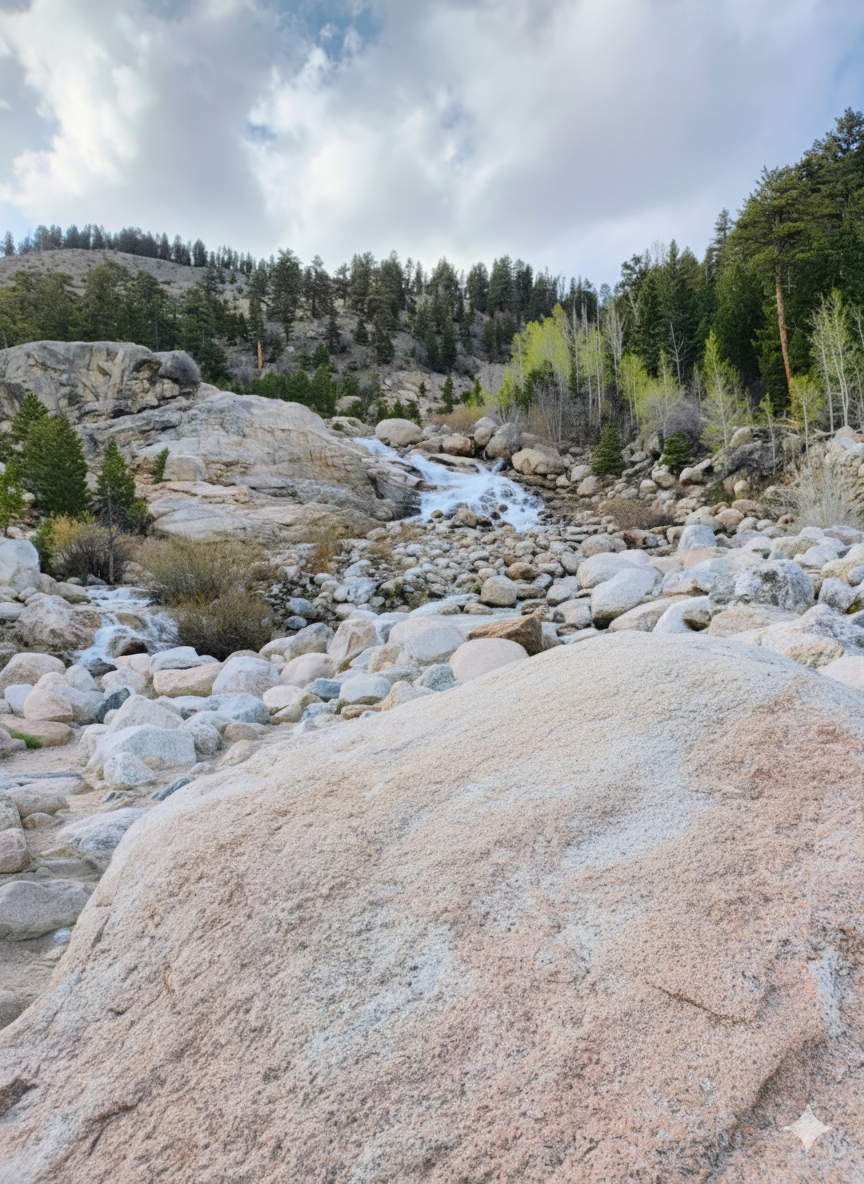 Creek in Rocky Mountain National Forest Estes Park, CO